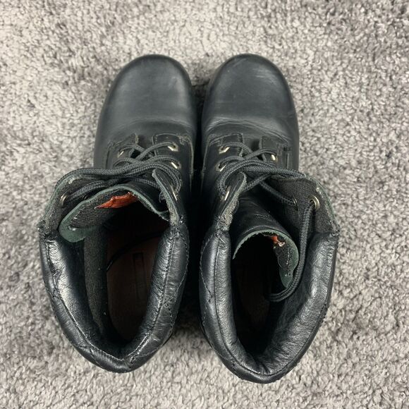 Women’s Harley Davidson Black Boots Womens 10 Badlands 7 Inches Ankle Combat - Picture 5 of 8